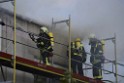 Dachstuhlbrand Koeln Poll Geislarerstr P343